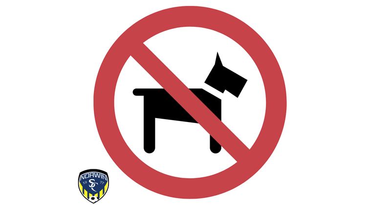 No Dogs Allowed In The Complex